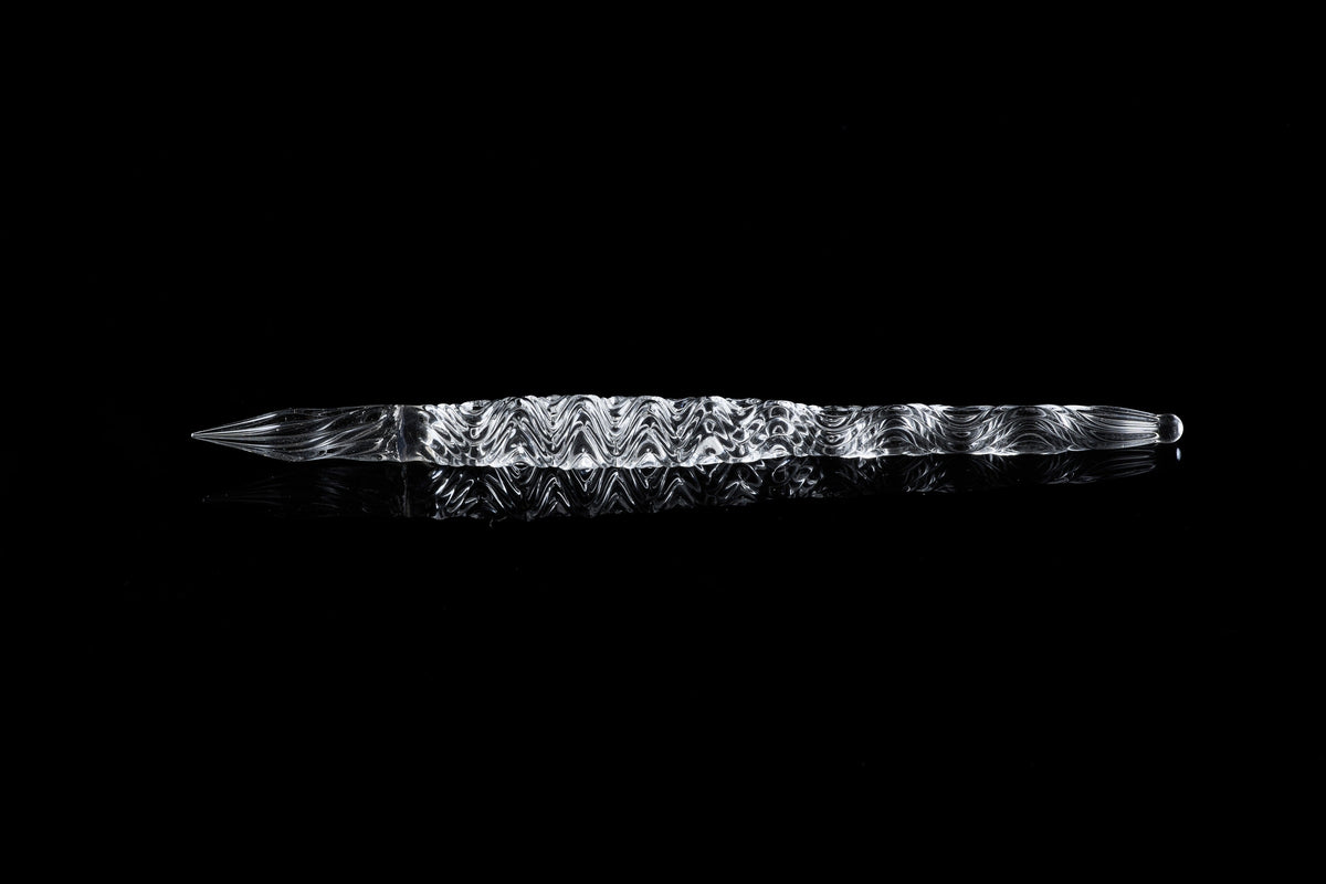 Hard Glass Pen - "Miyabi" - side view